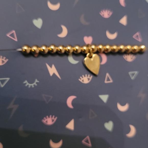 Foxy Originals Mini Moments Heart Bracelet: Gold plated - Picture 5 of 5